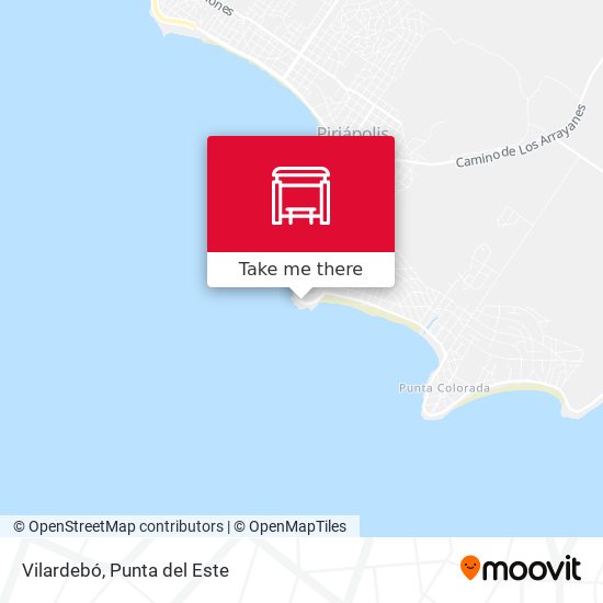 Mapa de Vilardebó