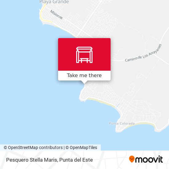 Mapa de Pesquero Stella Maris