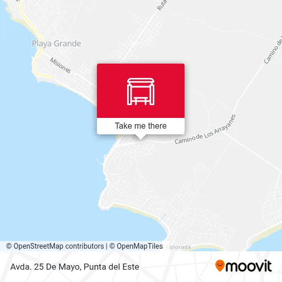 Avda. 25 De Mayo map