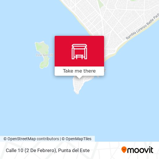 Calle 10 (2 De Febrero) map