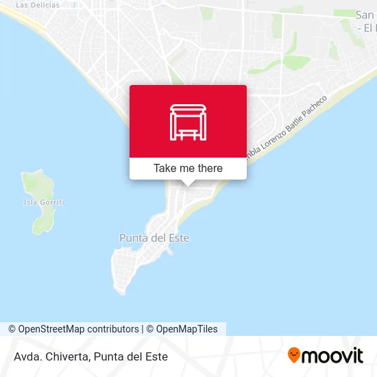 Avda. Chiverta map