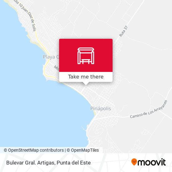 Bulevar Gral. Artigas map