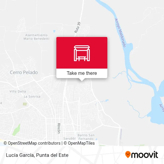 Lucía García map