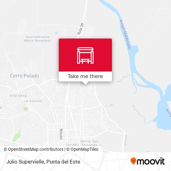 Julio Supervielle map