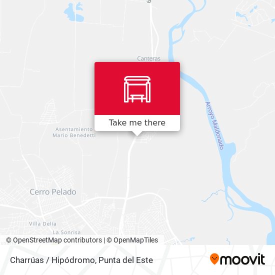 Charrúas / Hipódromo map