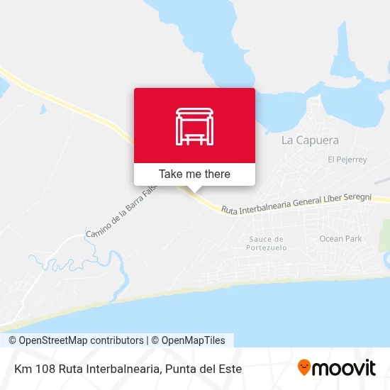 Km 108 Ruta Interbalnearia map