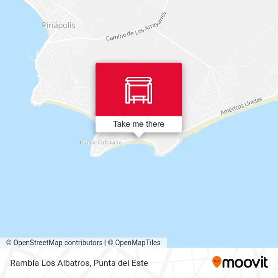 Rambla Los Albatros map