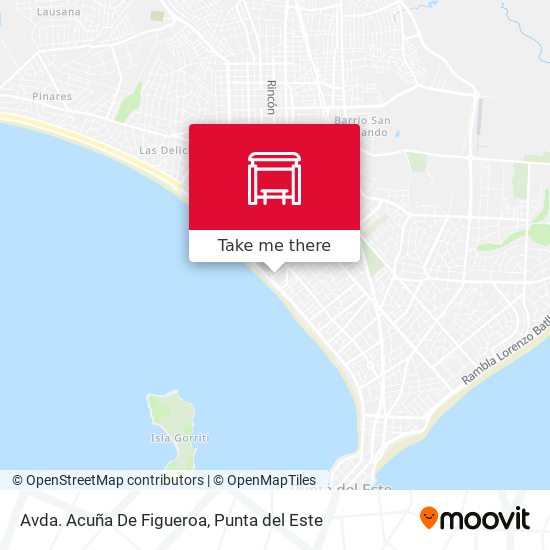 Mapa de Avda. Acuña De Figueroa