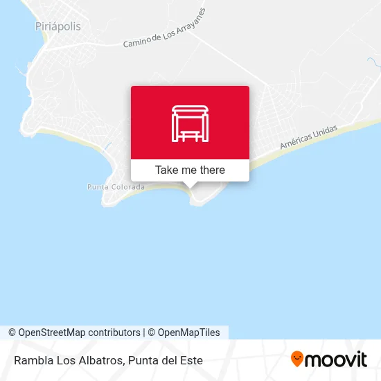 Rambla Los Albatros map