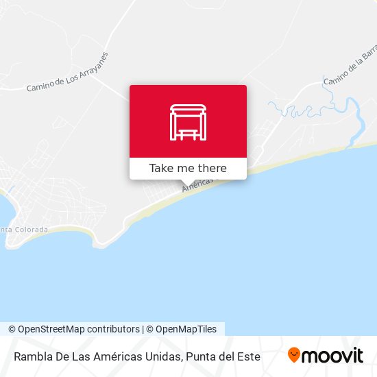 Rambla De Las Américas Unidas map