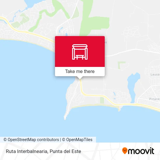 Ruta Interbalnearia map