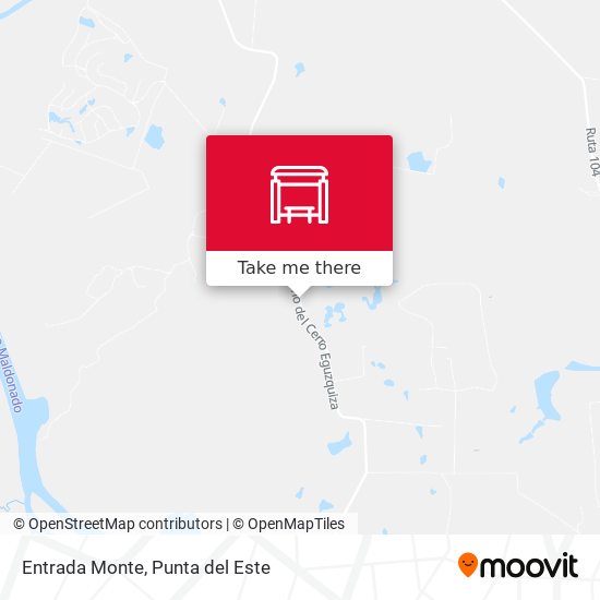 Mapa de Entrada Monte