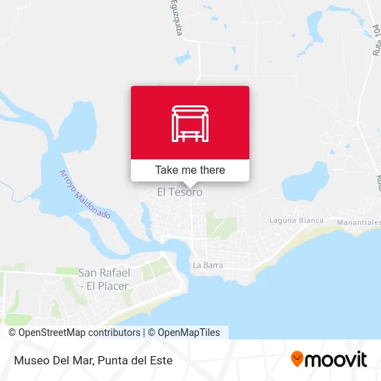 Museo Del Mar map