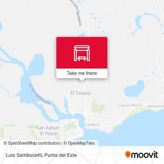 Luis Sambucetti map