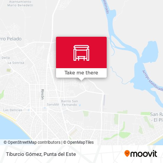 Tiburcio Gómez map