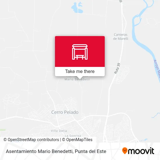 Asentamiento Mario Benedetti map