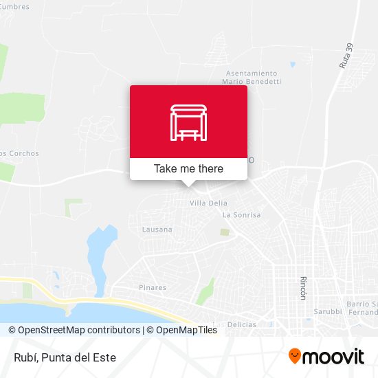 Mapa de Rubí