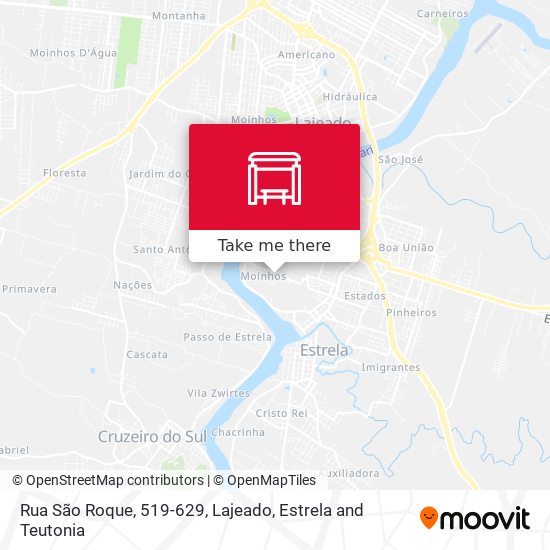 Rua São Roque, 519-629 map
