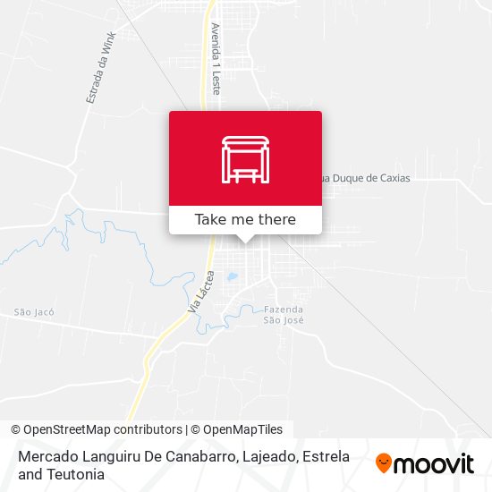 Mercado Languiru De Canabarro map