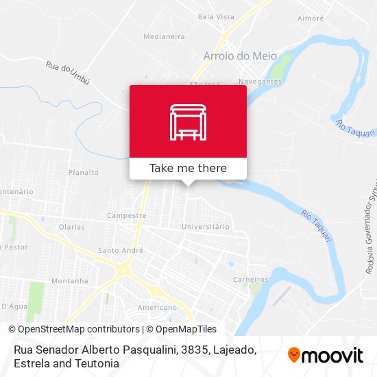 Rua Senador Alberto Pasqualini, 3835 map