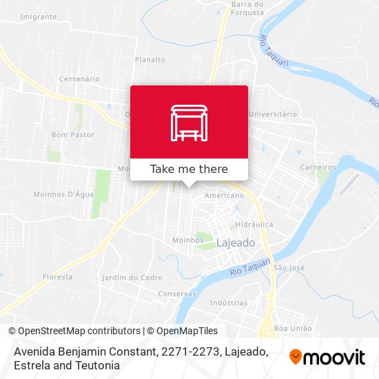 Avenida Benjamin Constant, 2271-2273 map
