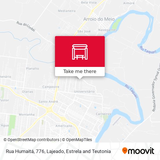 Rua Humaitá, 776 map