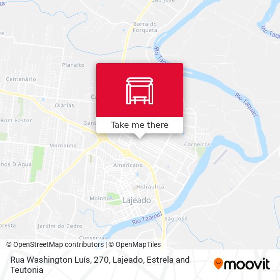 Rua Washington Luís, 270 map