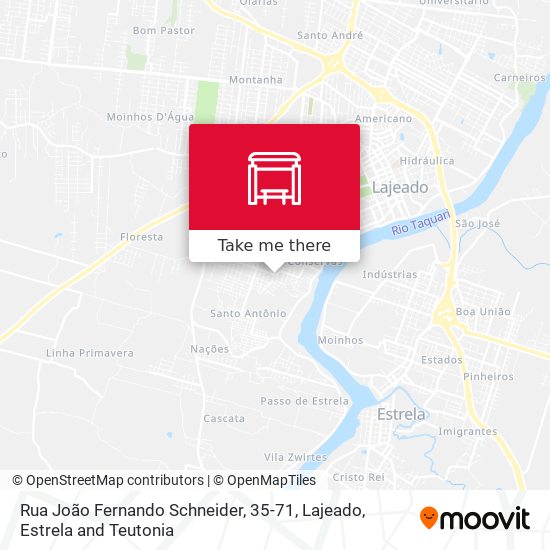 Rua João Fernando Schneider, 35-71 map