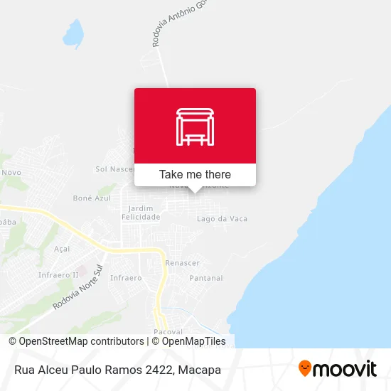 Rua Alceu Paulo Ramos 2422 map