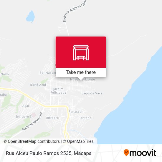Rua Alceu Paulo Ramos 2535 map