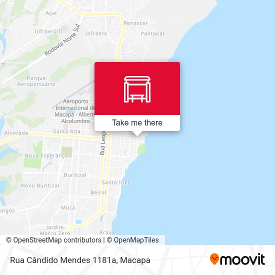 Rua Cândido Mendes 1181a map