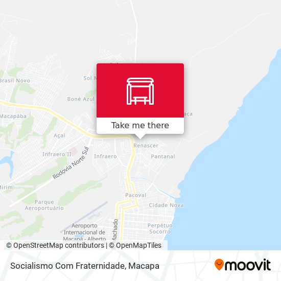 Socialismo Com Fraternidade map