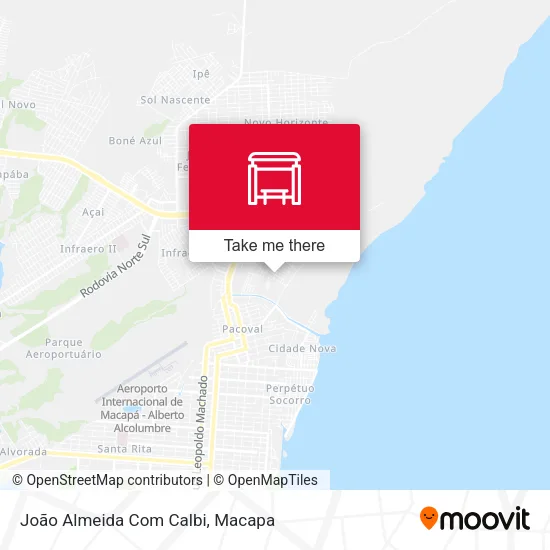 João Almeida Com Calbi map