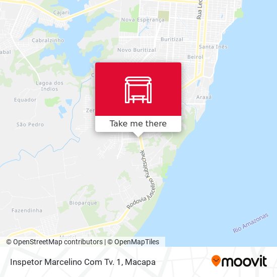 Inspetor Marcelino Com Tv. 1 map