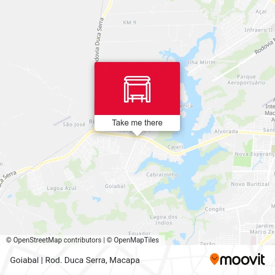 Goiabal | Rod. Duca Serra map