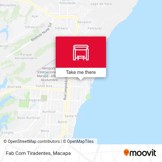 Fab Com Tiradentes map