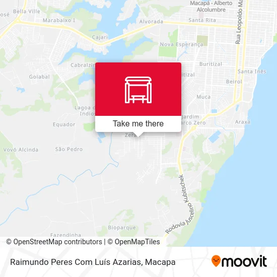 Raimundo Peres Com Luís Azarias map