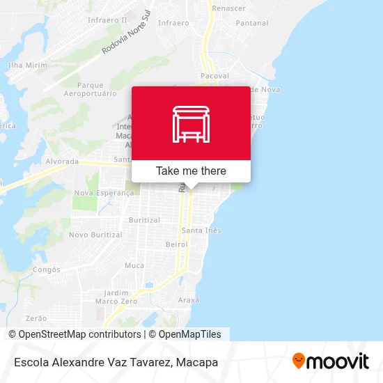 Escola Alexandre Vaz Tavarez map