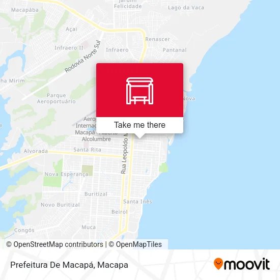 Prefeitura De Macapá map