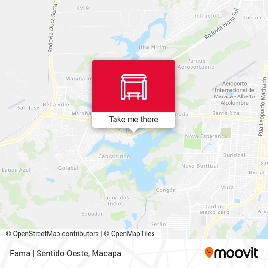 Fama | Sentido Oeste map