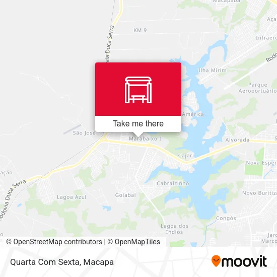 Quarta Com Sexta map