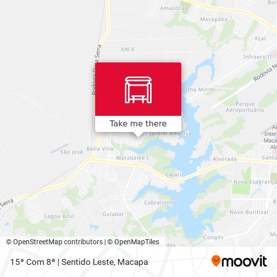15ª Com 8ª | Sentido Leste map