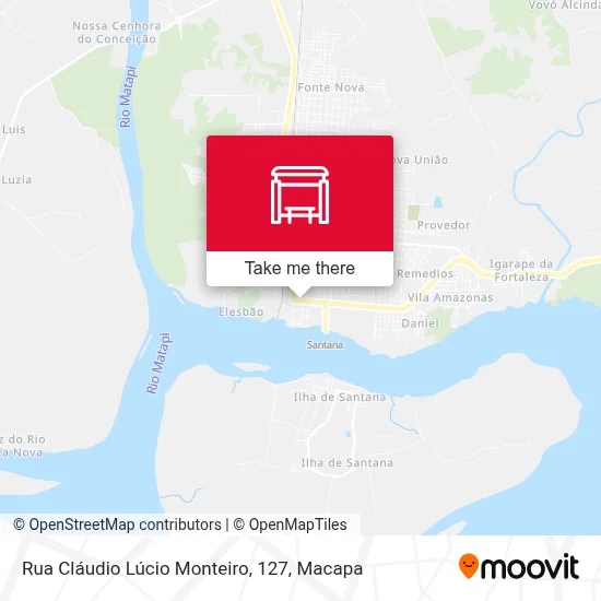 Rua Cláudio Lúcio Monteiro, 127 map