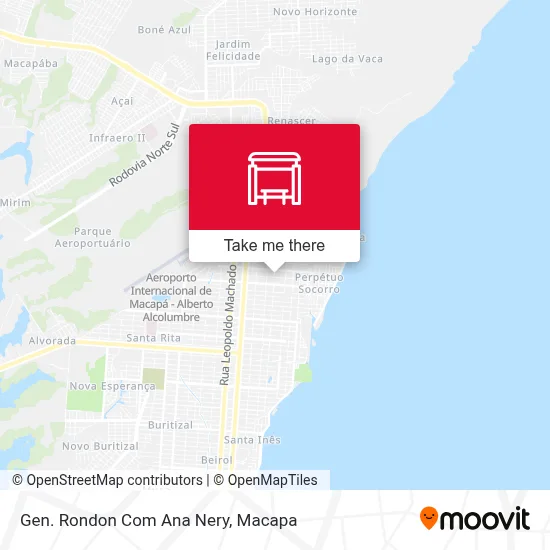 Gen. Rondon Com Ana Nery map