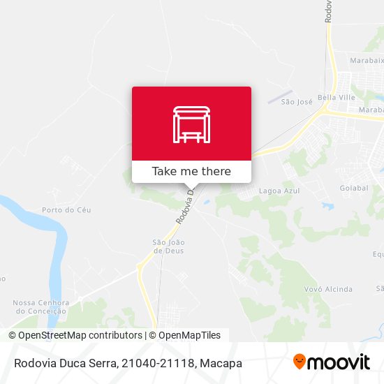 Rodovia Duca Serra, 21040-21118 map