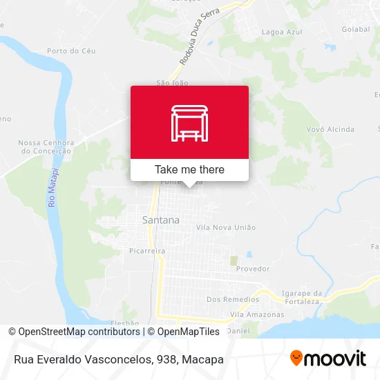 Rua Everaldo Vasconcelos, 938 map