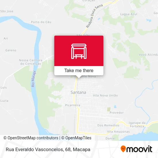 Rua Everaldo Vasconcelos, 68 map