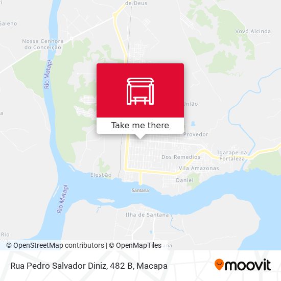Rua Pedro Salvador Diniz, 482 B map