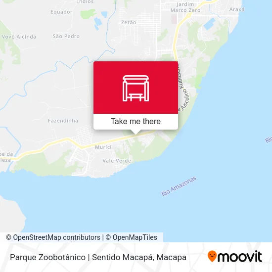 Parque Zoobotânico | Sentido Macapá map