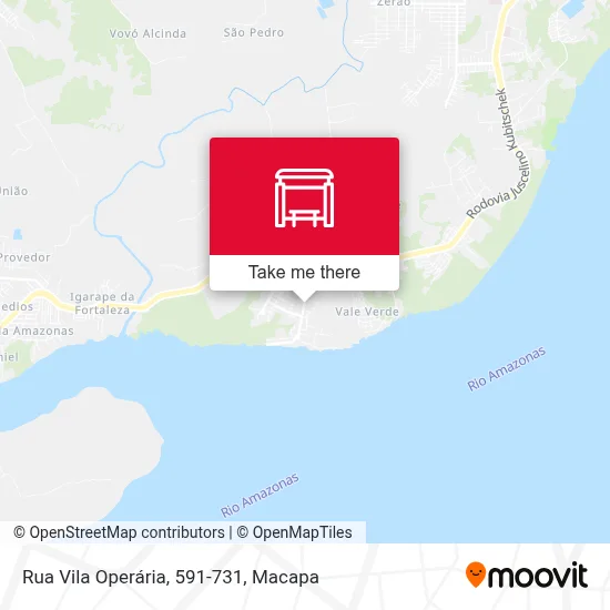 Rua Vila Operária, 591-731 map